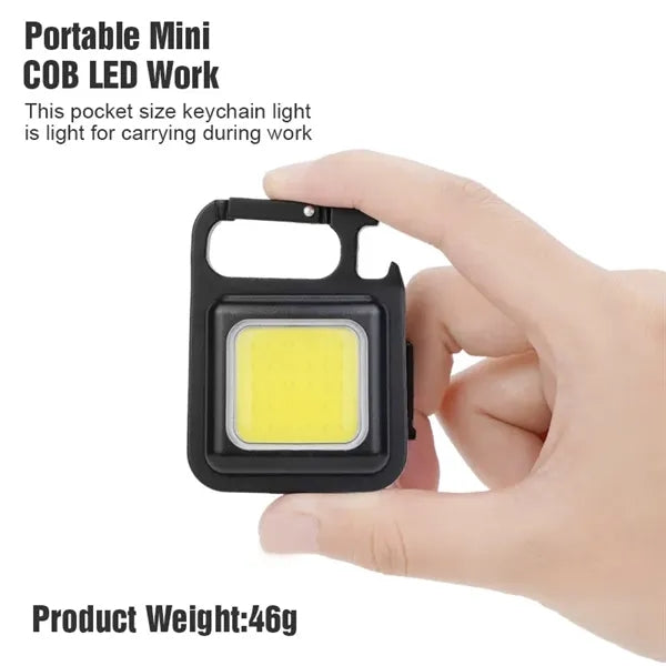 500mAh 3 Modes Keychain Flashlights