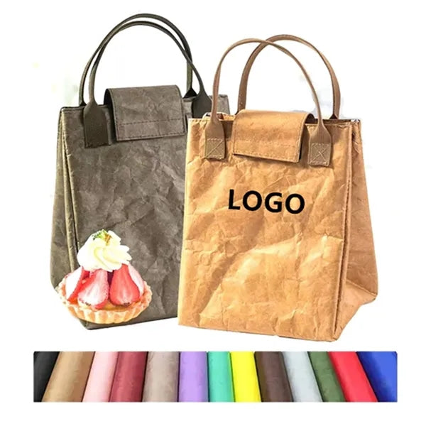 Dupont Paper Tearproof Aluminum Foil Insulated Lunch Bag