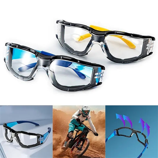 Anti-Fog Industrial Safety Goggles w/ Sponge Lining