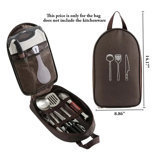 Outdoor Tableware 8-piece Set Storage Bag