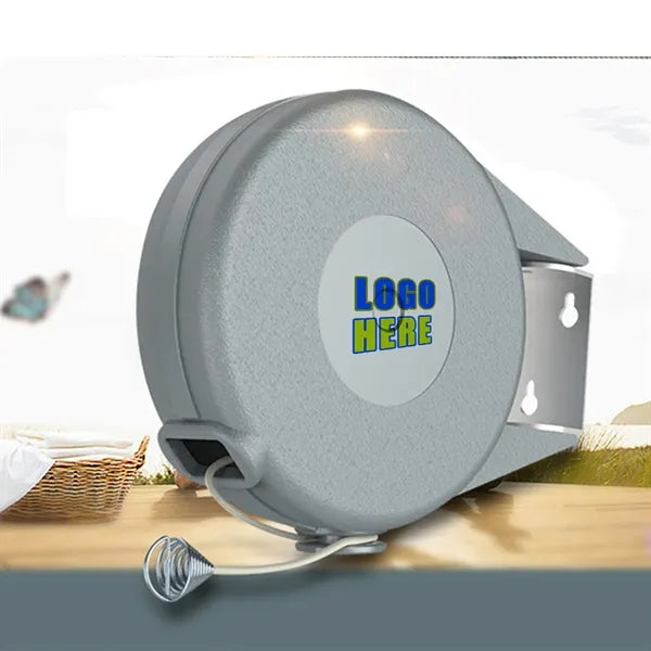 Indoor And Outdoor Retractable Portable Clothesline