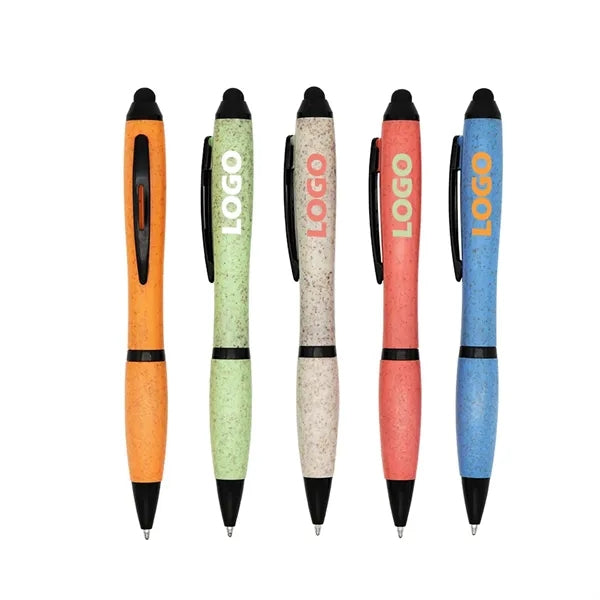 Eco-Friendly Biodegradable Retractable Ballpoint Pen