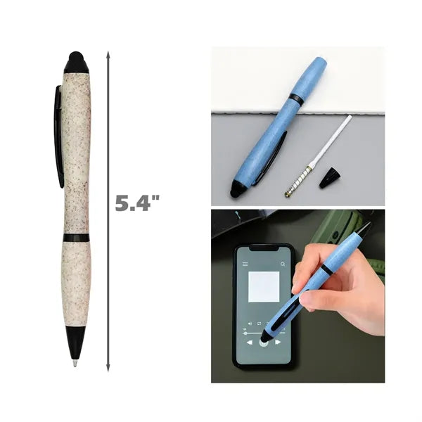 Eco-Friendly Biodegradable Retractable Ballpoint Pen