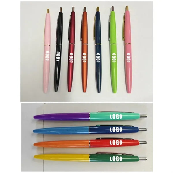 Business Metal Clip Ballpoint Pen