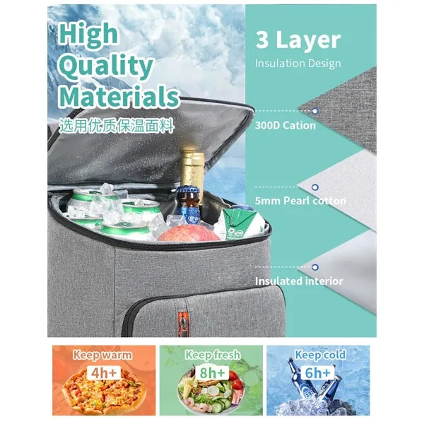 Backpack Cooler Insulated Leak Proof for Men Wowen