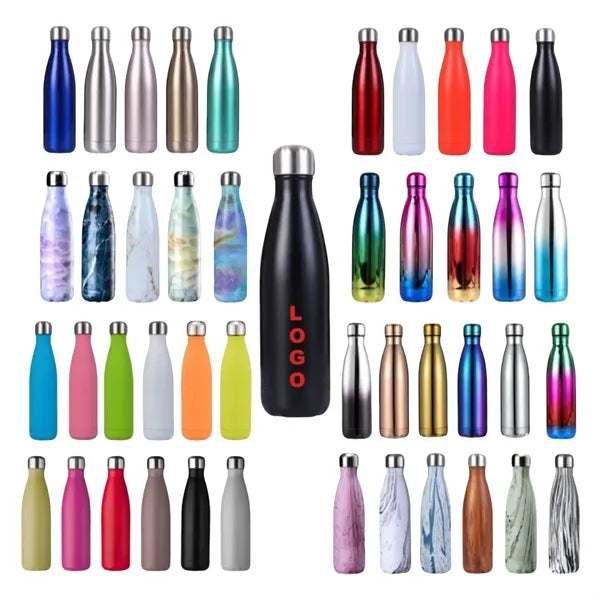 17oz/500ml 304 Stainless Steel Coke Bottle Gift Cup