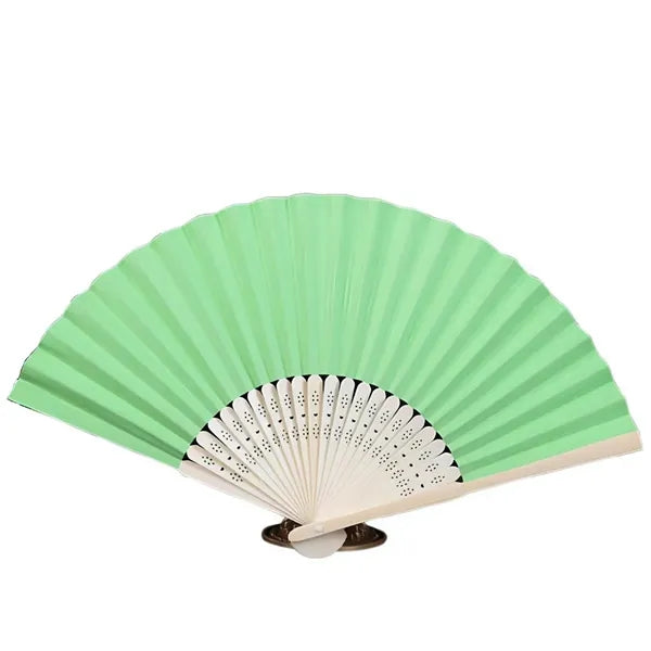 Foldable Chinese Japanese Vintage Bamboo Paper Fan