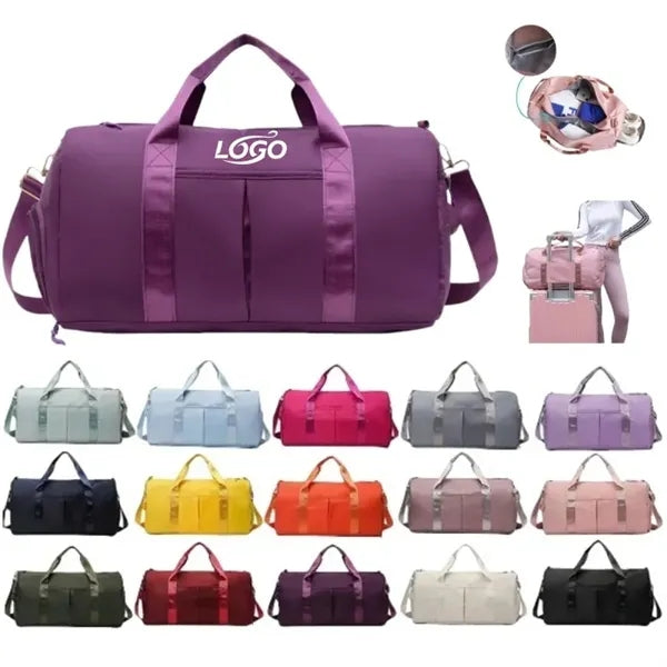Large Capacity Water Resistant Oxford Cloth Travel Gy