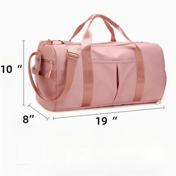 Large Capacity Water Resistant Oxford Cloth Travel Gy