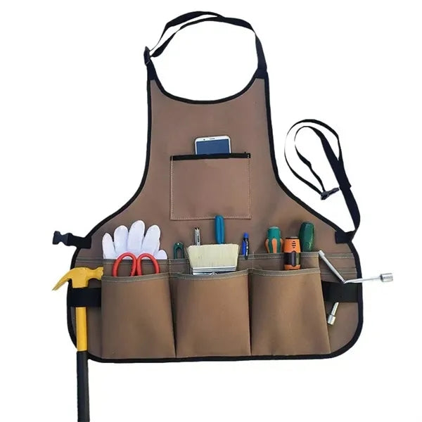 Technicians Apron Tool Storage Hanging Bib