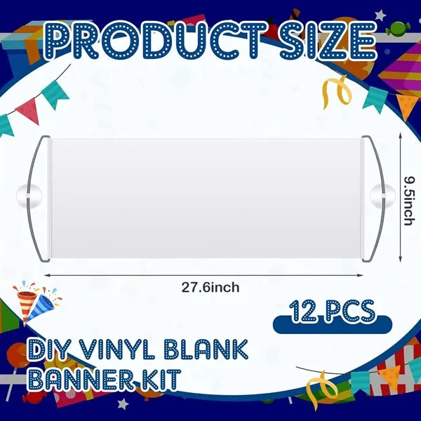 Retractable PET Plastic Scroll Hand Banner Flags