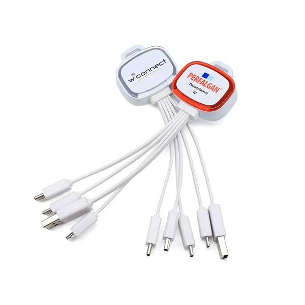 Flashing 4-in-1 Charging Cable