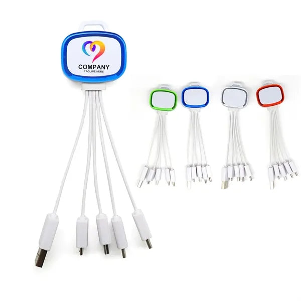 Flashing 4-in-1 Charging Cable