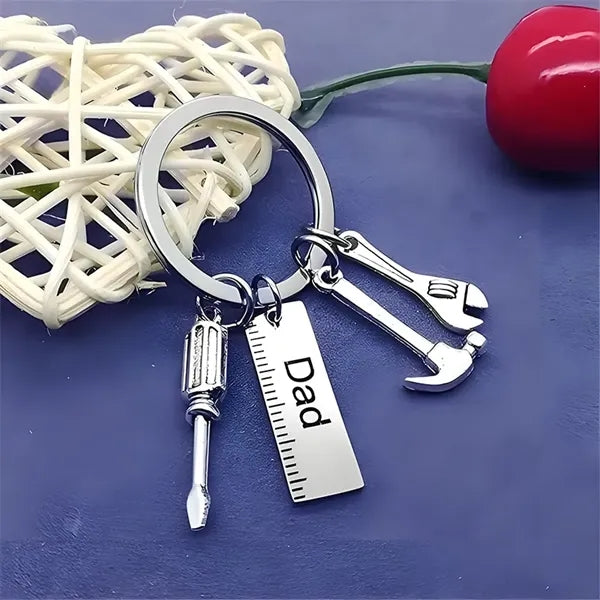 Stainless Steel Multitool Keychain Hammer Screwdriver Wrench