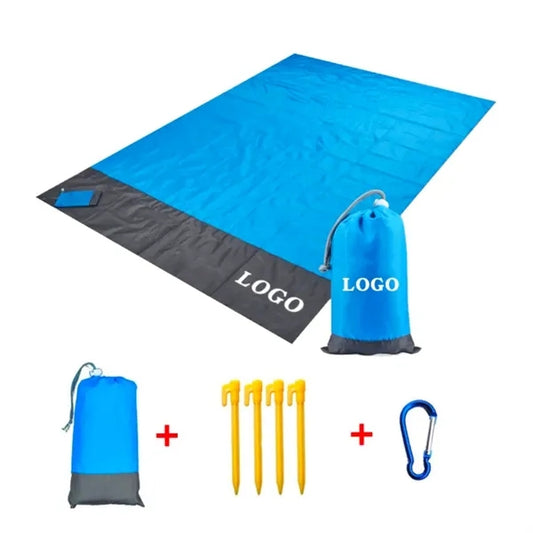Portable Picnic Blanket Camping Beach Mat Set