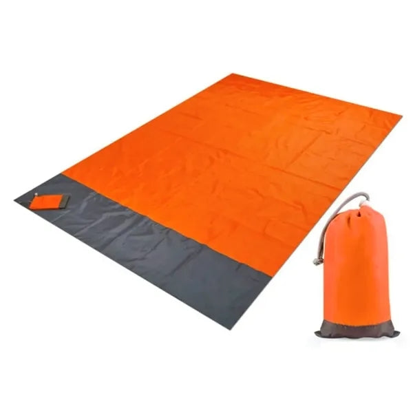 Portable Picnic Blanket Camping Beach Mat Set
