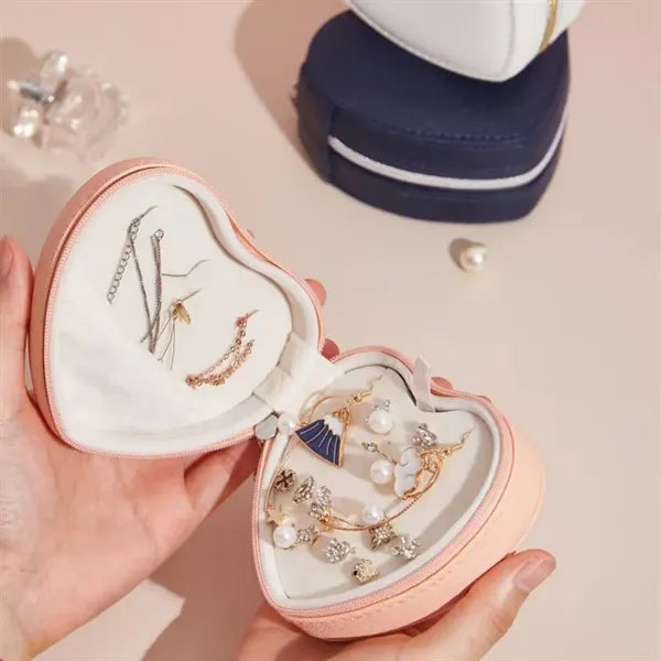Heart Shaped Small Jewelry Box