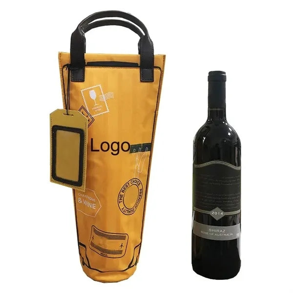 Oxford Waterproof Wine Bottle Cooler Bag