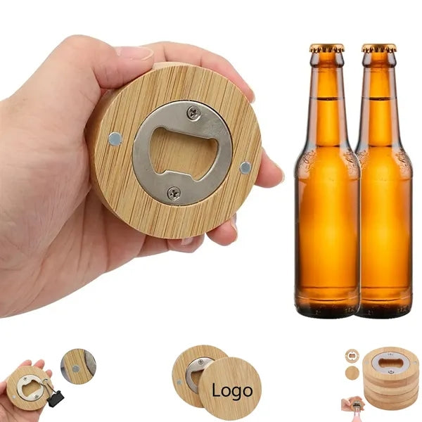 Magnet Wood Bottle Opener