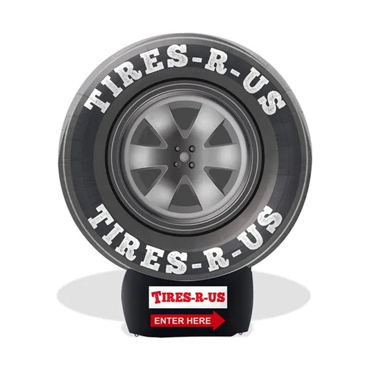 6ft Custom Giant Inflatable Tire