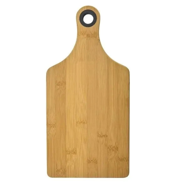 Bamboo Cheese Board w/Silicone Ring with Gift Box