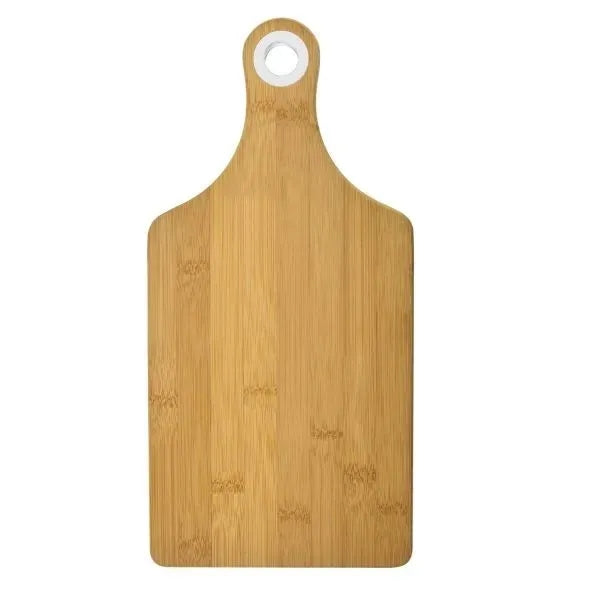 Bamboo Cheese Board w/Silicone Ring with Gift Box