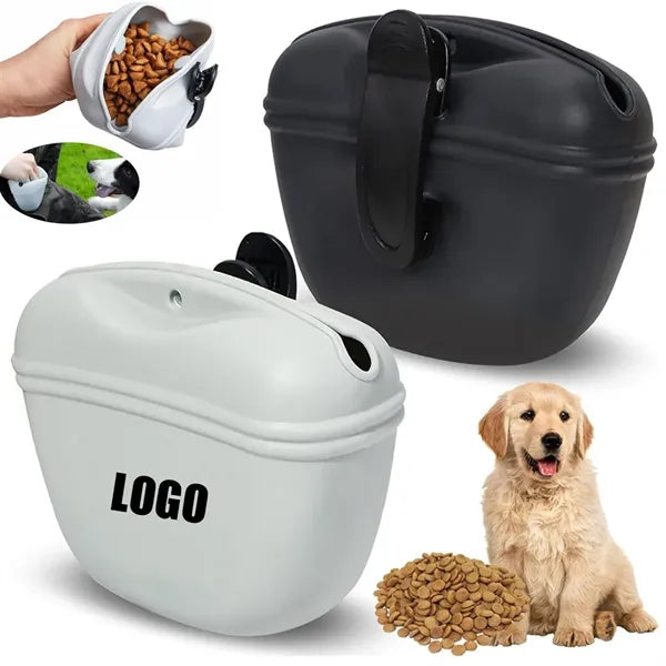 Collapsible Silicone Pet Food Pouch