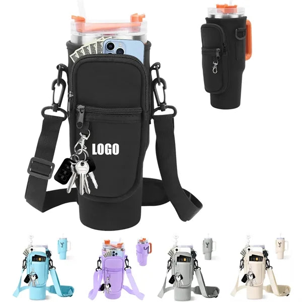 Neoprene 40oz Insulated Cup Sleeve with Handle