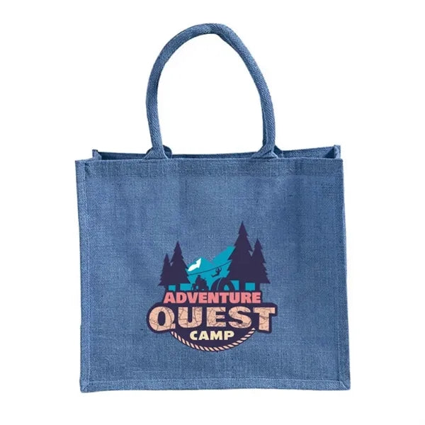 Mission Market Jute Tote Bag