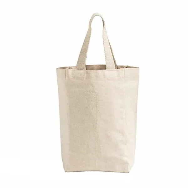 Cottonwood Canvas Double Wine Tote Bag