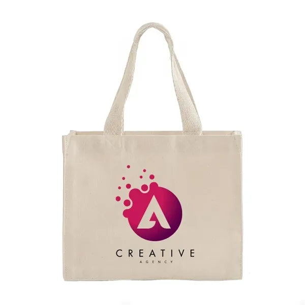 Pacific Small Square 10oz Cotton Canvas Tote Bag