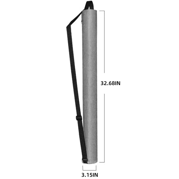Cylindrical beer cooler bag