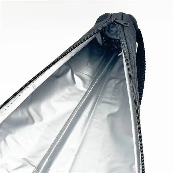 Cylindrical beer cooler bag
