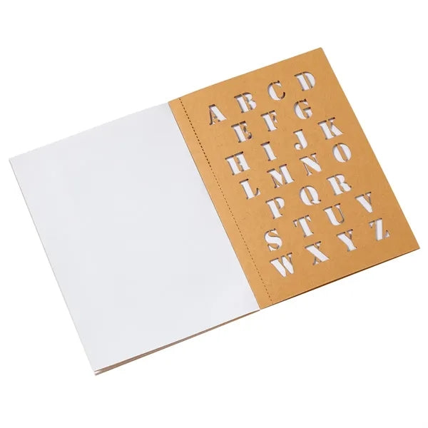 5-3/4" x 8.25" Stencil Book