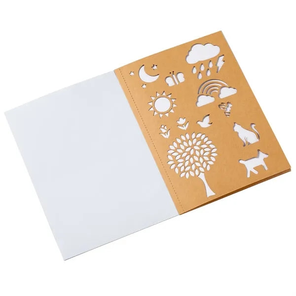 5-3/4" x 8.25" Stencil Book