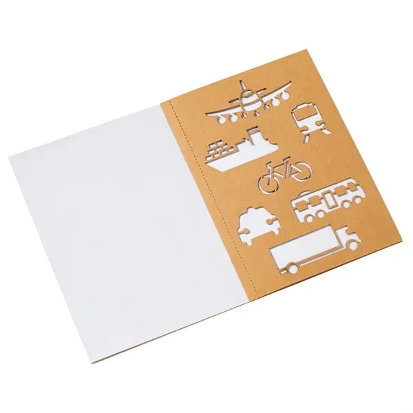 5-3/4" x 8.25" Stencil Book