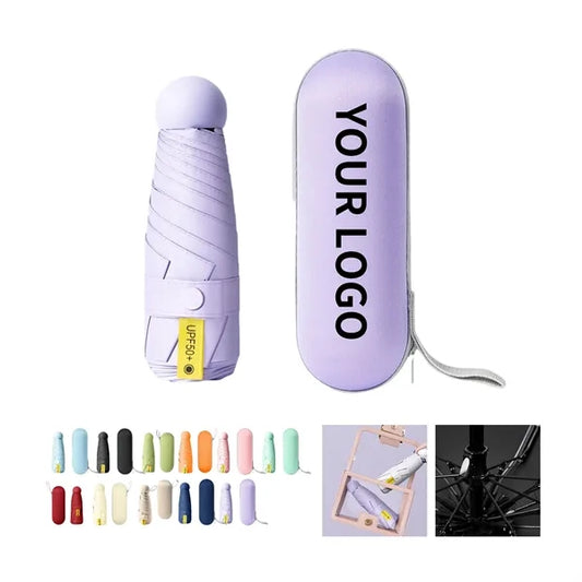 Mini Capsule Sun Rain Umbrella