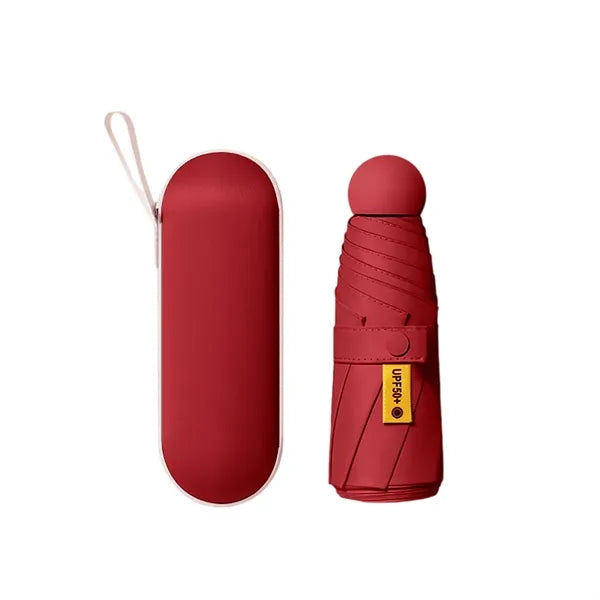 Mini Capsule Sun Rain Umbrella