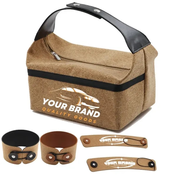Camping Picnic Teacup Holder Storage Bag