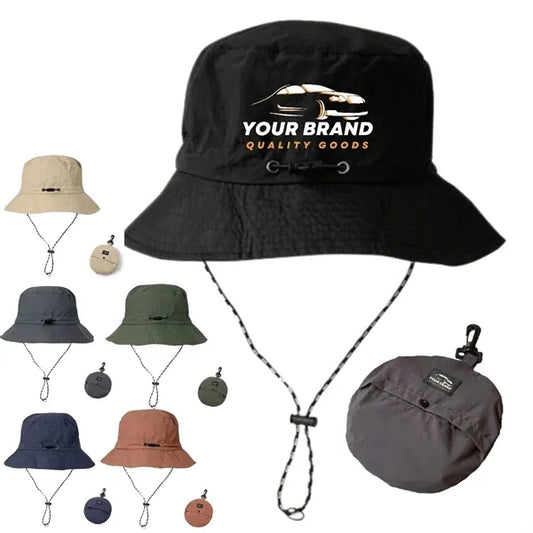 Outdoor Storable Waterproof Sunshade Bucket Hat