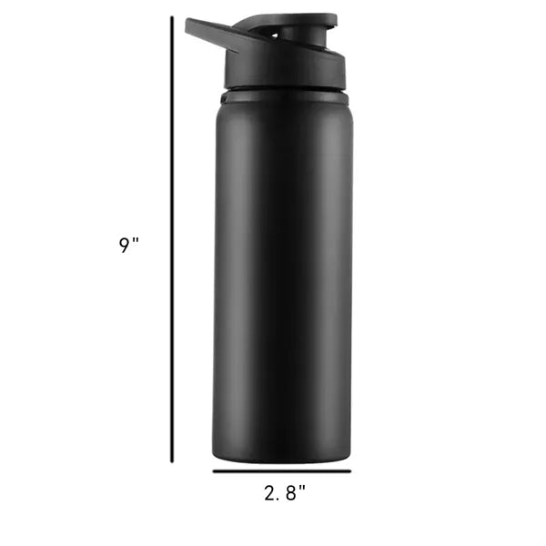 17/23 Oz. Stainless Steel Single Wall Water Bottles With Lid