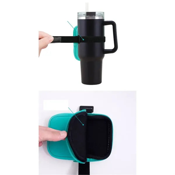 Water Bottle Zipper Pouch for 40 Oz. Tumbler
