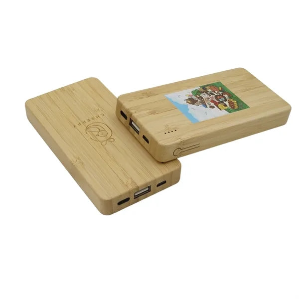 10000mah Bamboo Power Bank