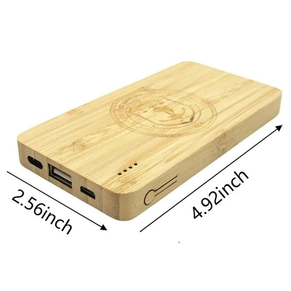 10000mah Bamboo Power Bank