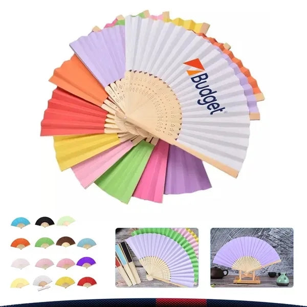 Folding Bamboo Hand Fan