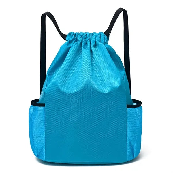 Drawstring Backpack Bag Sport Gym Sackpack