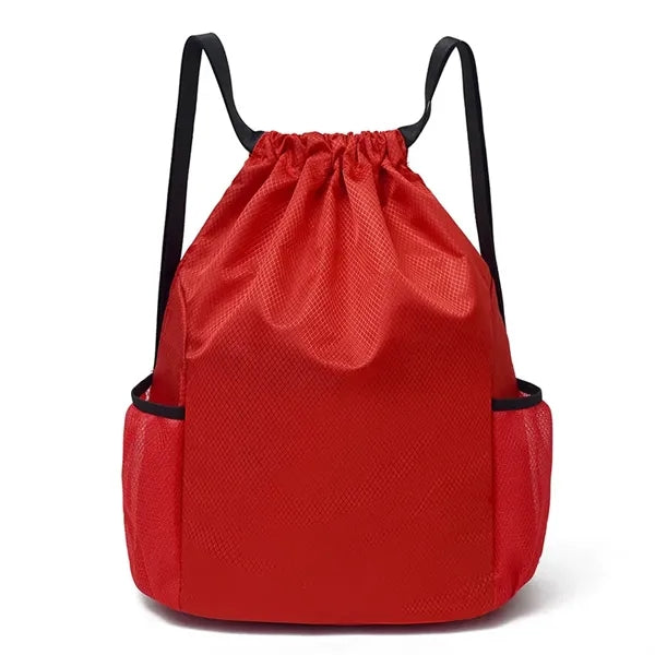 Drawstring Backpack Bag Sport Gym Sackpack