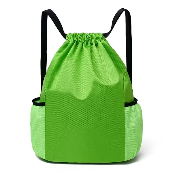 Drawstring Backpack Bag Sport Gym Sackpack