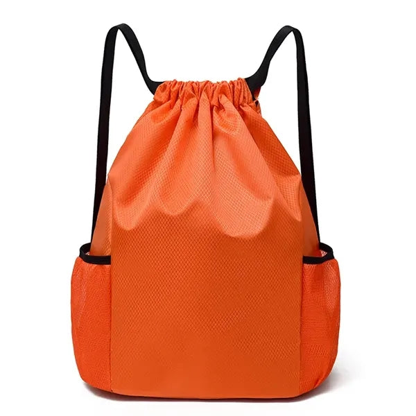 Drawstring Backpack Bag Sport Gym Sackpack
