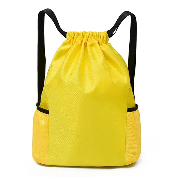 Drawstring Backpack Bag Sport Gym Sackpack